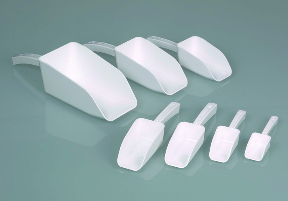 Disposable scoops LaboPlast® / SteriPlast®, PS Disposable scoops LaboPlast® / SteriPlast®, PS