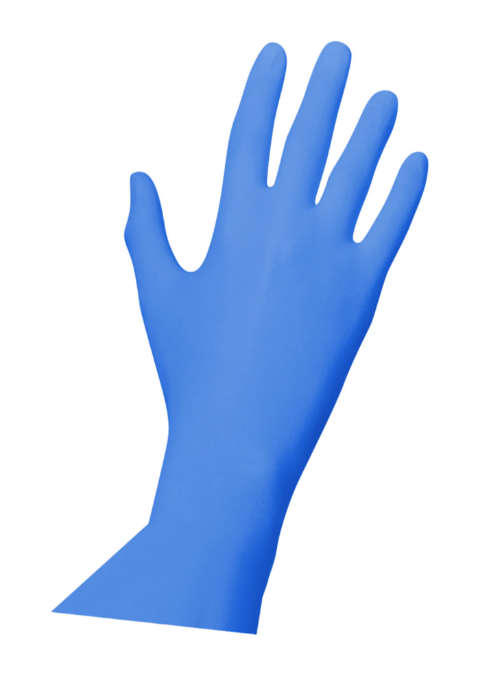 Disposable Gloves Format Blue 300, Nitrile, extra-strong Disposable Gloves Format Blue 300, Nitrile, extra-strong