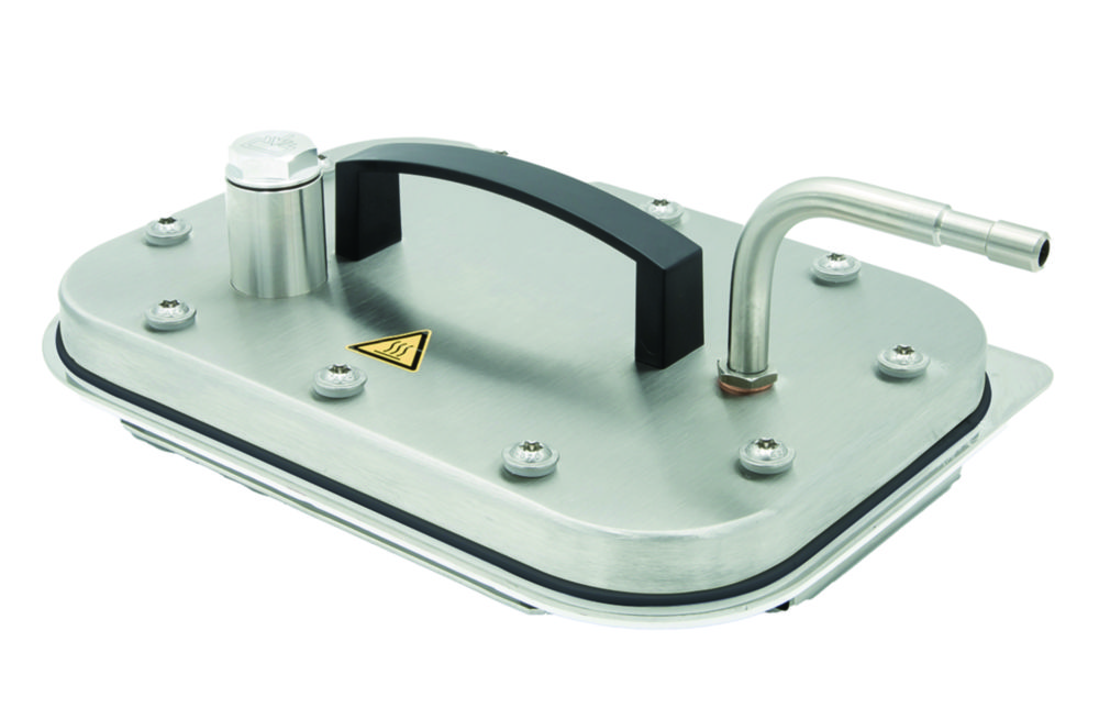 Lockable bath cover for heating and refrigerated circulators MAGIO™ / DYNEO™ / CORIO™ Lockable bath cover for heating and refrigerated circulators MAGIO™ / DYNEO™ / CORIO™