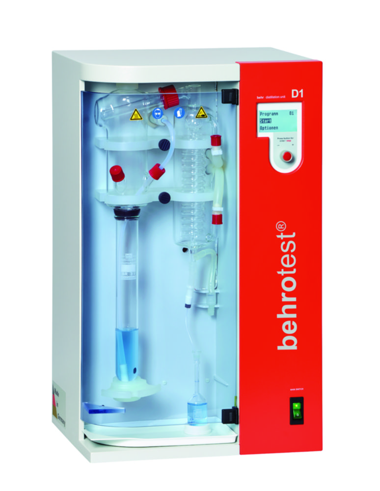 Wasserdampfdestillierer D1 und D2