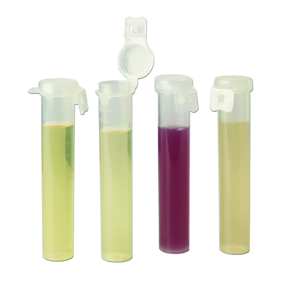 Röhrchen Mini Flip-Top mit gepufferter Pepton-Wasser-Bouillon